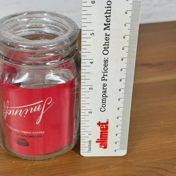 Smirnoff COLLECTIBLE Mason Jar Glass w/Handle - New Vodka Caesar Bloody Mary - Picture 7 of 7